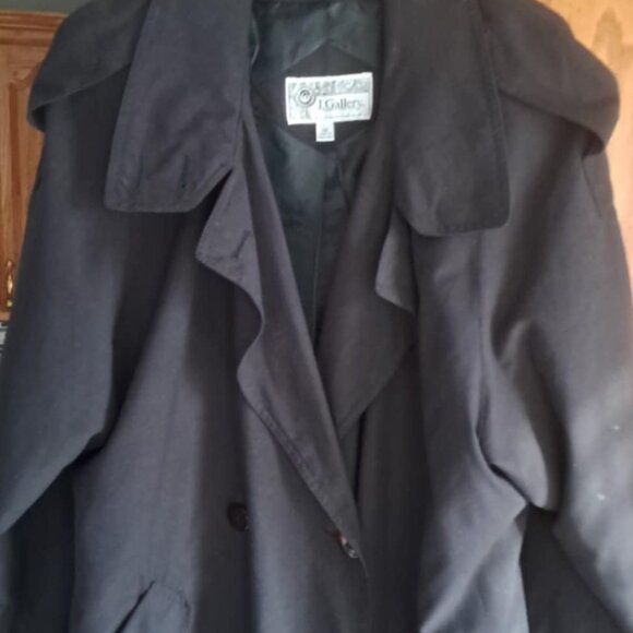 J.GALLERY WOMENS COAT LONG SIZE  14 - Picture 12 of 12